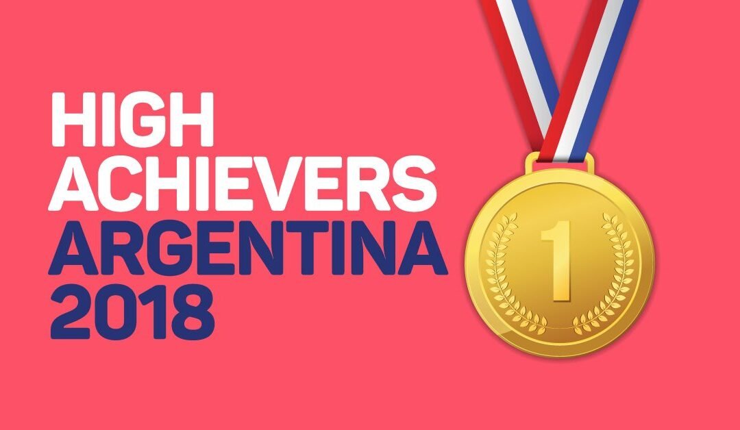 High Achievers Argentina 2018 Pearson Test of English General