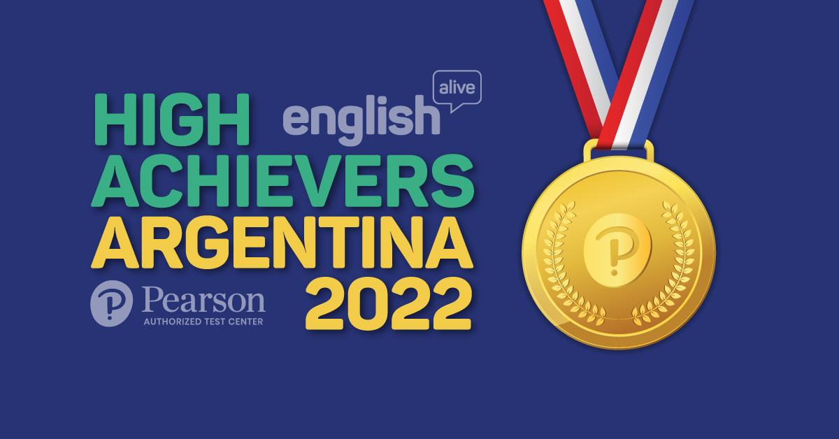 High Achievers Argentina 2022 Pearson Test of English General